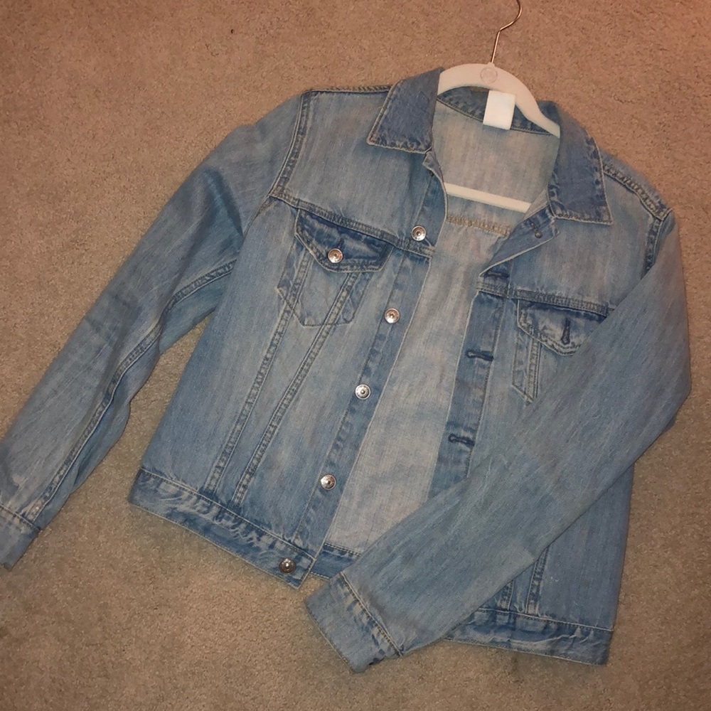 H&M Light Wash Denim Jacket
